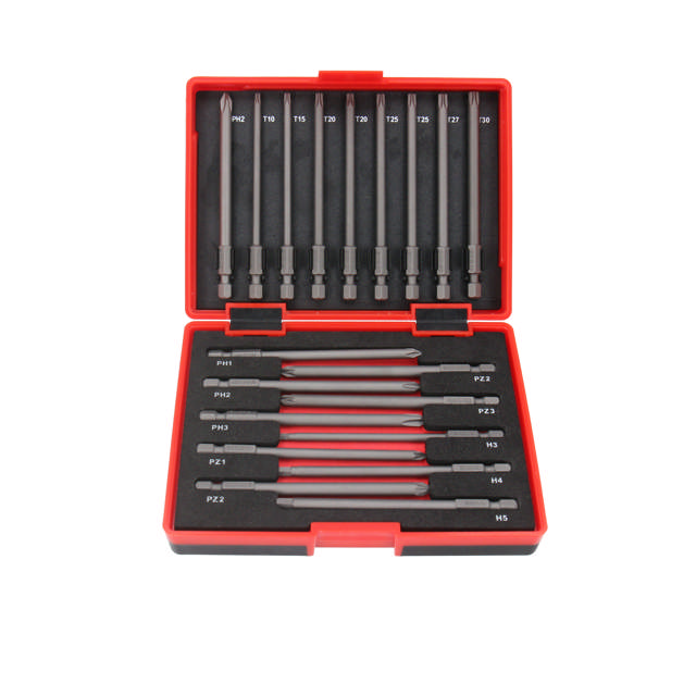 T-B019 Bitssæt 19 dele, 100 mm