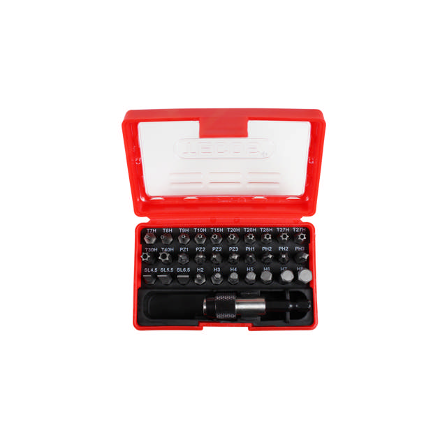 Bitssæt, Rød boks - 31 dele