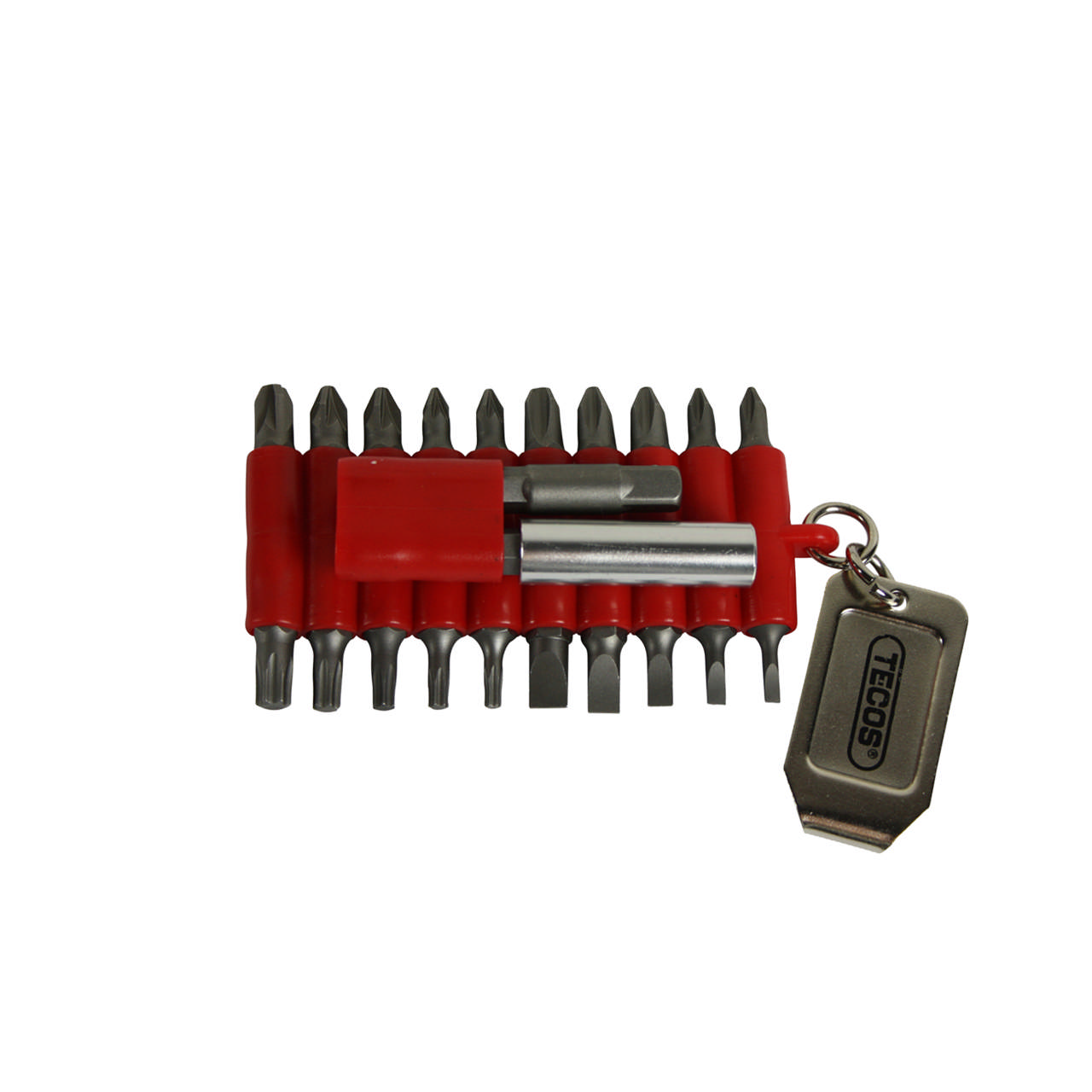 Bitssæt med bælteclips, 22 dele