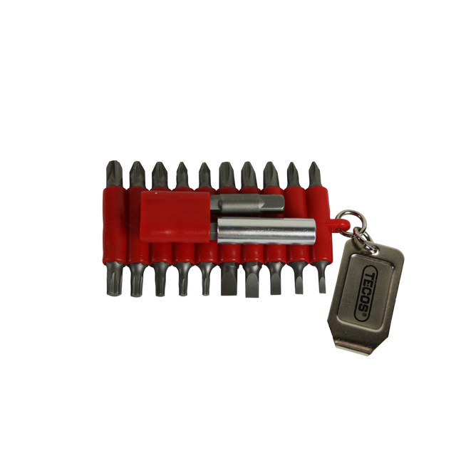 Bitssæt med bælteclips, 22 dele