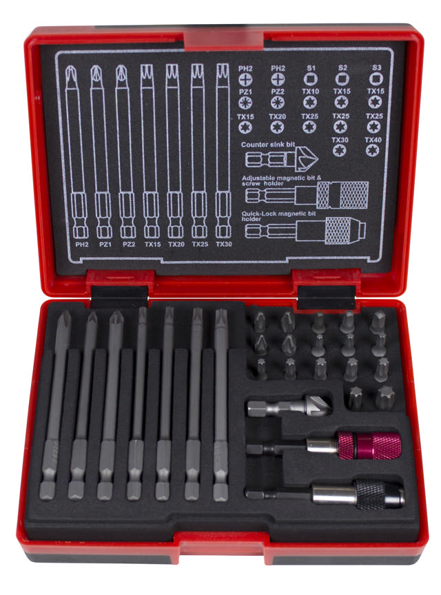 T-B027 Bitssæt, 27 dele