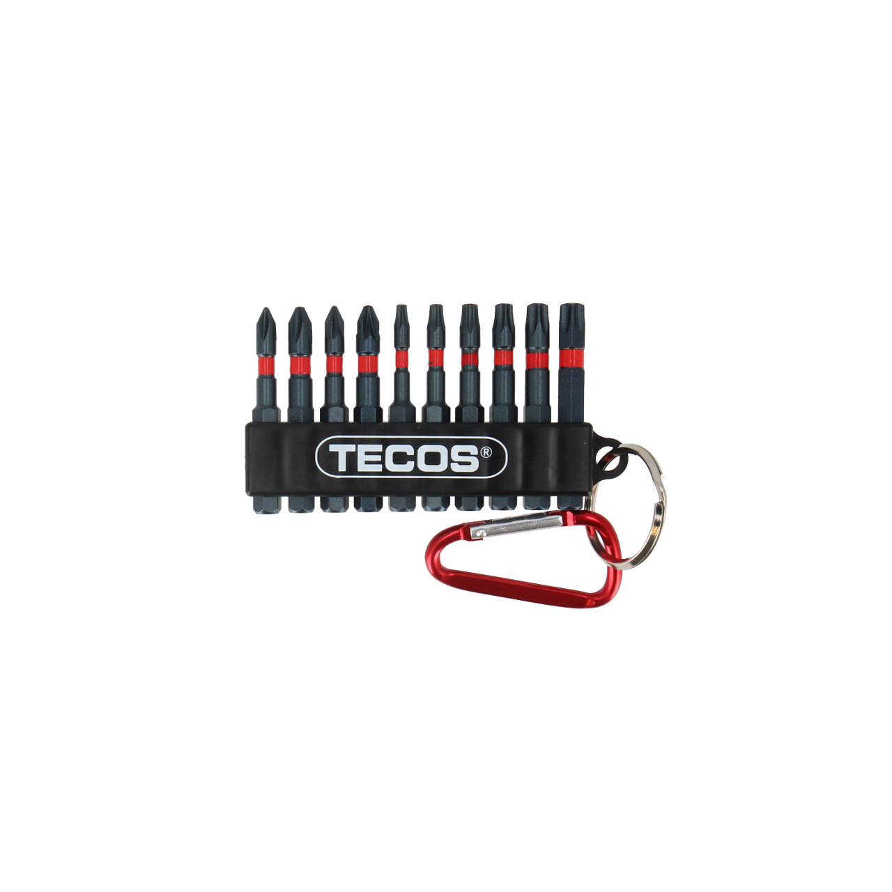 Bitssæt T-B010R, 50mm 10 dele