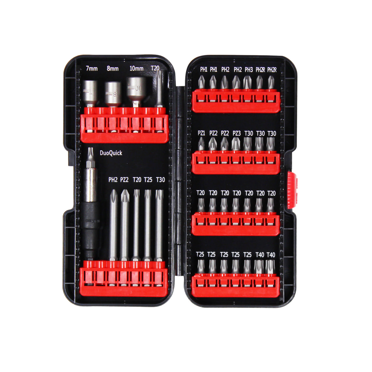 T-B041 Bitssæt m/Duoquick, 41 dele