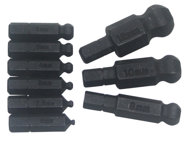 BLX9M Hexbitssæt; 2 - 12 mm