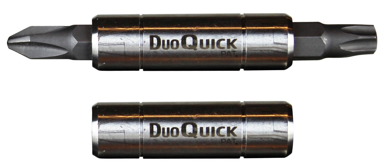 DuoQuick Bitsrør 2 stk m/2 bits