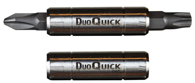DuoQuick Bitsrør 2 stk m/2 bits