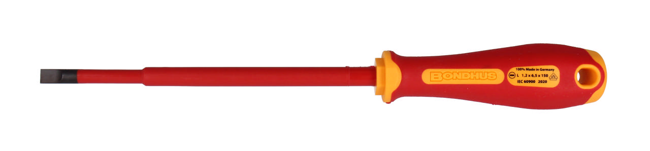 VDE Slim Skruetrækker lige 6,5 mm