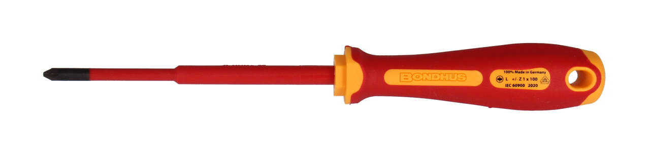 VDE Slim Skruetrækker +/- PZ 1