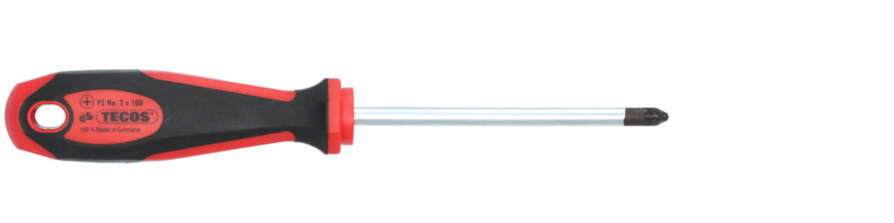 Skruetrækker PZ 2 × 10 mm 0 mm