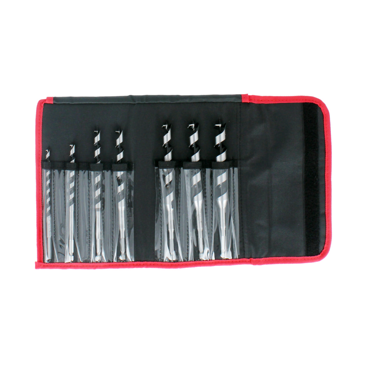 Snegleborsæt 7 dele 200 mm, 8 - 20 mm