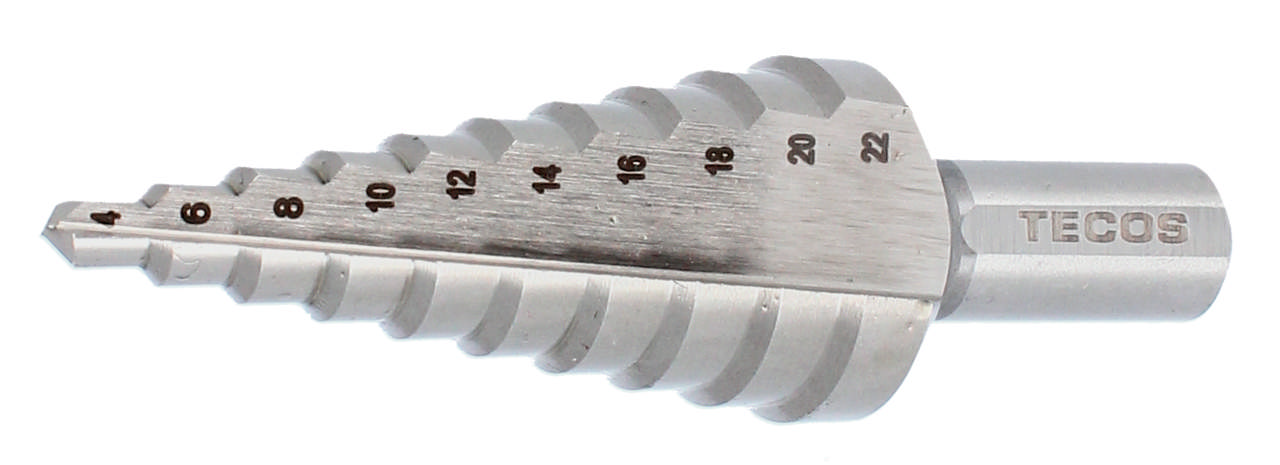 Trinbor, 10 trin: 4 - 22 mm