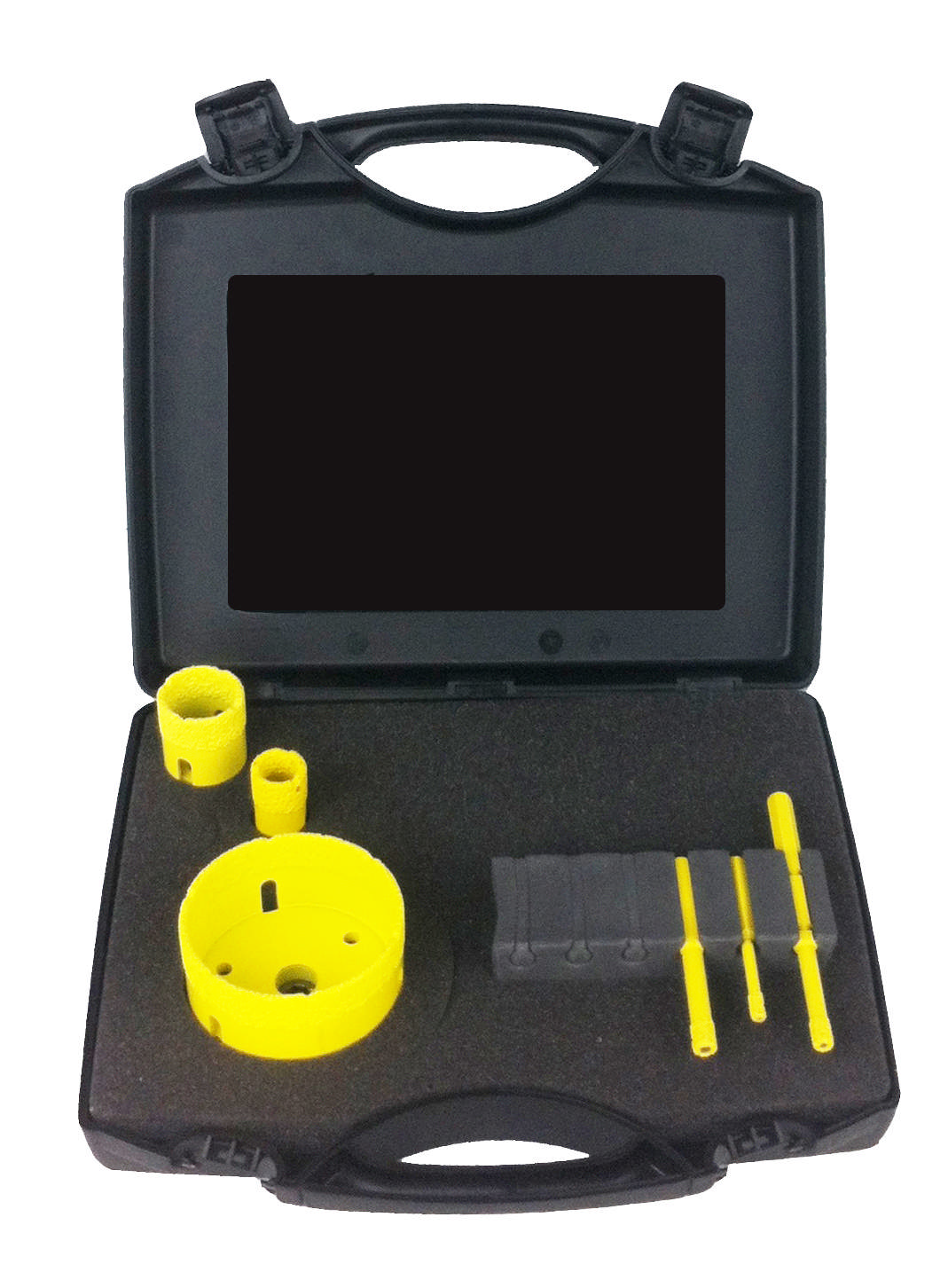 Diamanthulsavsæt 7 dele, 5 - 76 mm