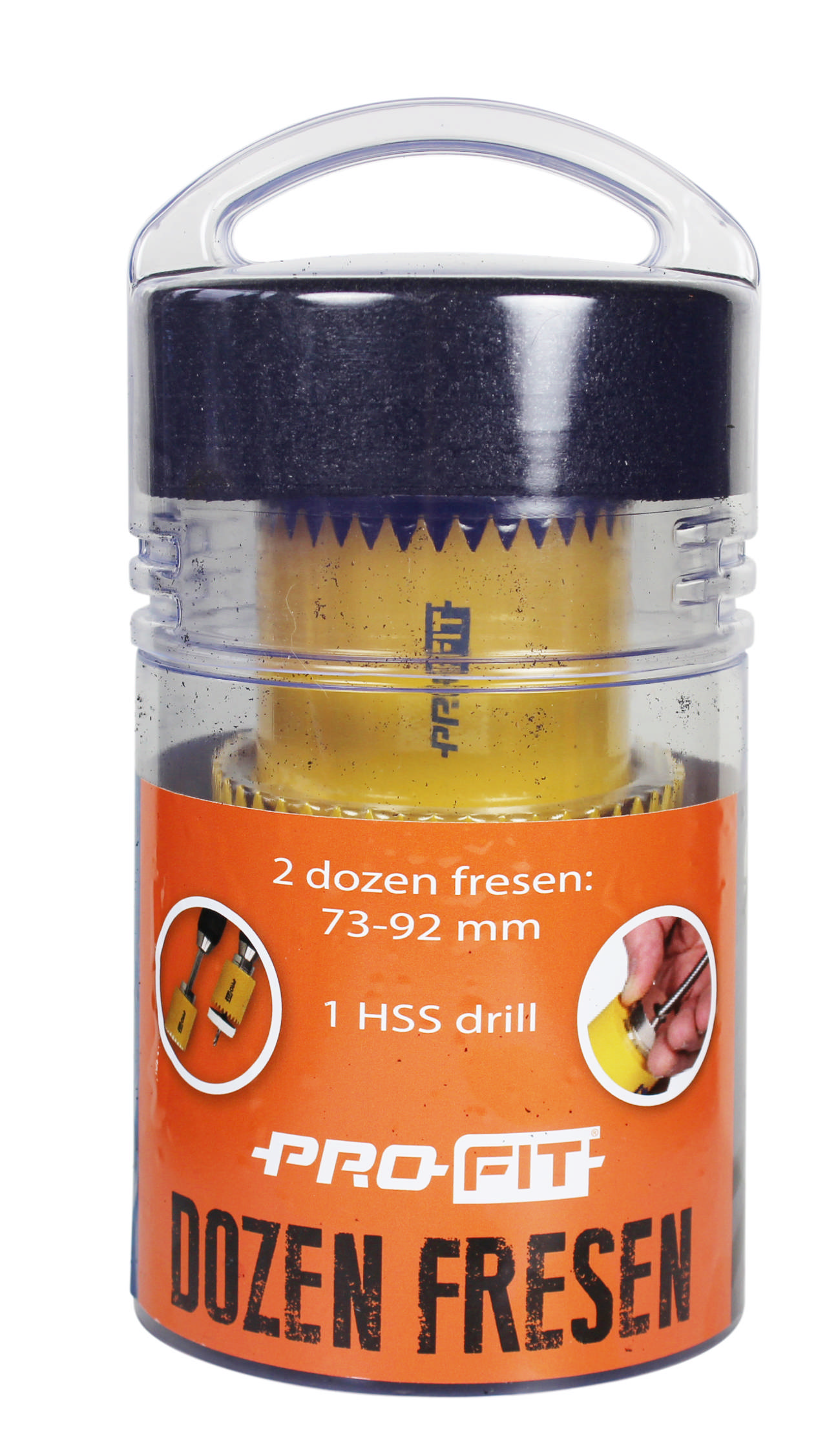 Hulsavsæt Dozen Fresen 73-92mm 3 dele
