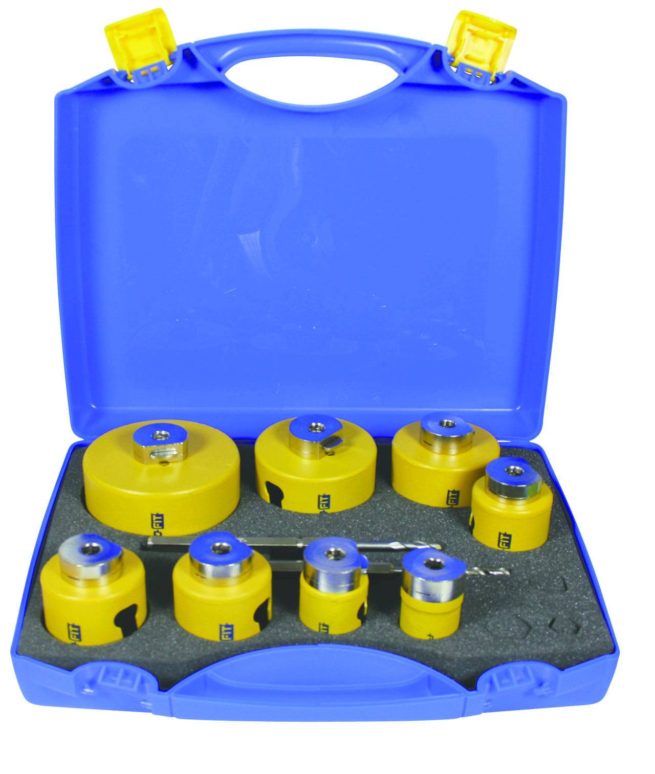 Hulsavsæt HM Byg 35-105 mm 10 dele