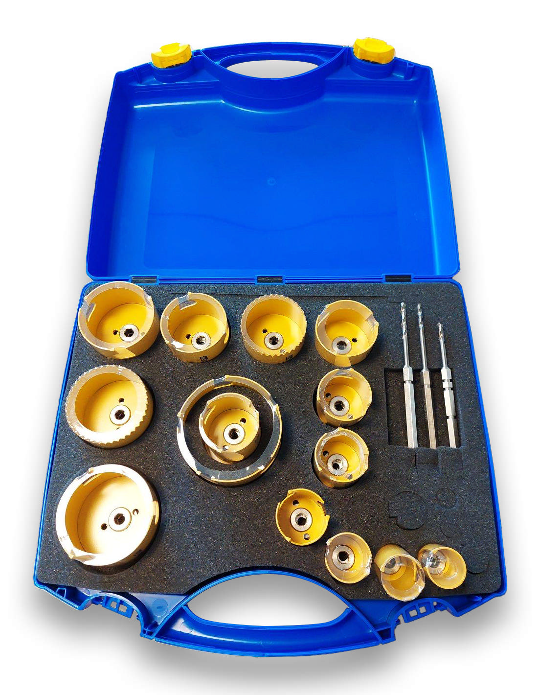 Hulsavsæt HM og Cleancut, 35 - 108 mm 17 dele