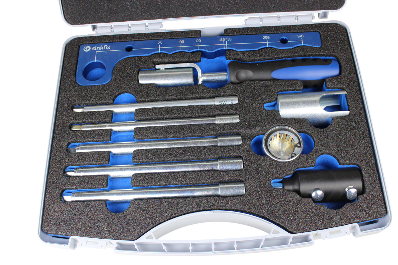 SinkFix Sanitets sæt 10 dele