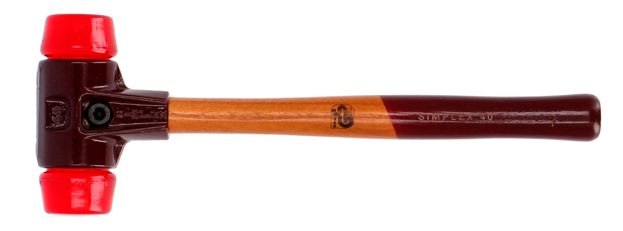 Hammer med træskaft, Ø40