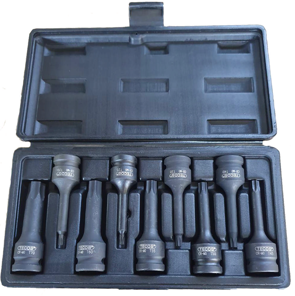 Krafttopsæt Torx x1/2