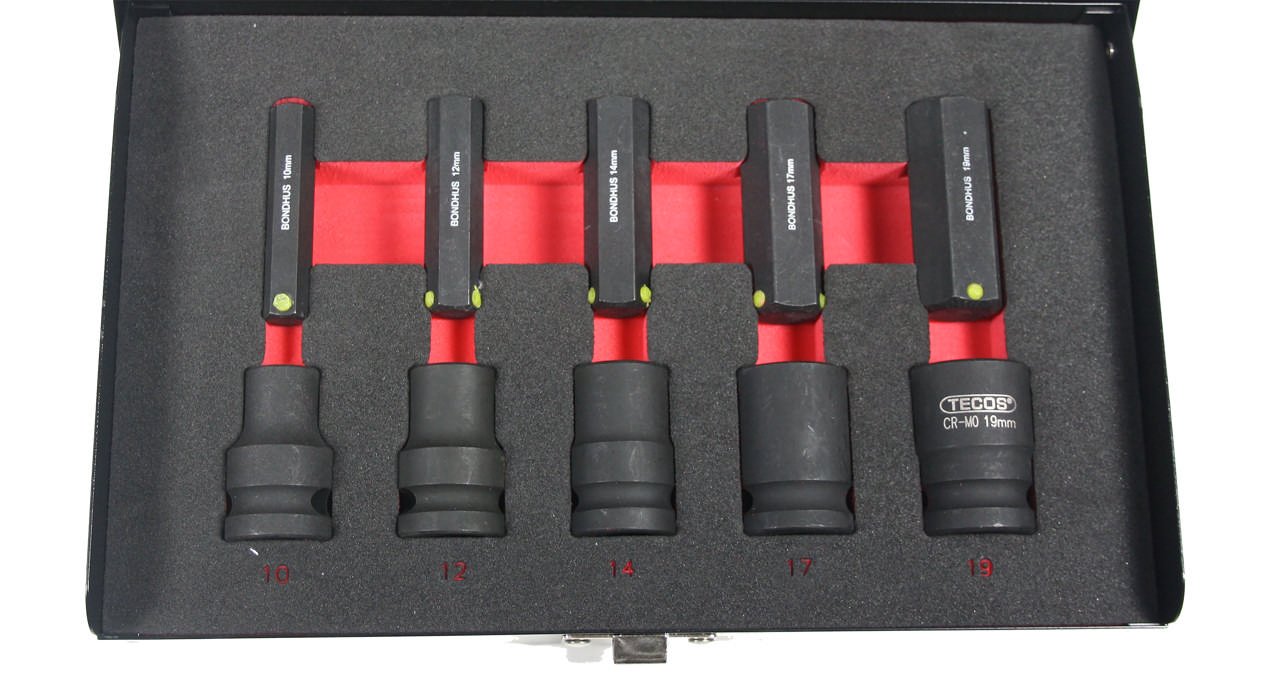 Bitssæt Hex Impact Prohold 3/8