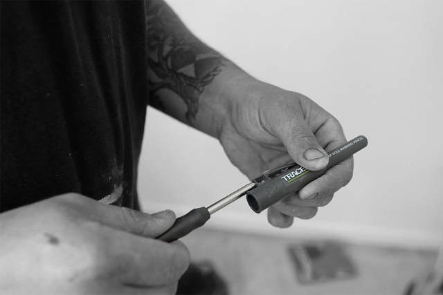 Dybhulsblyant op til 145 mm med hylster