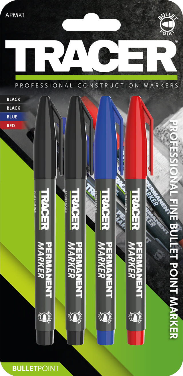 Permanent tusch - 4 stk