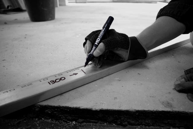 Kraftig permanent tusch