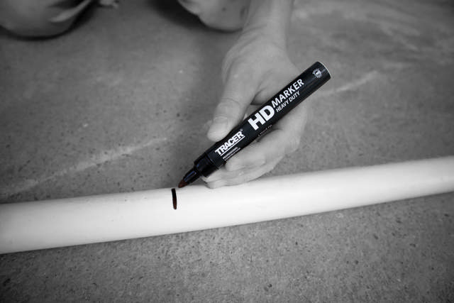 Kraftig permanent tusch