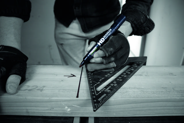 Kraftig permanent tusch