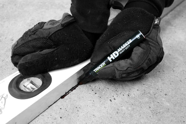 Kraftig permanent tusch