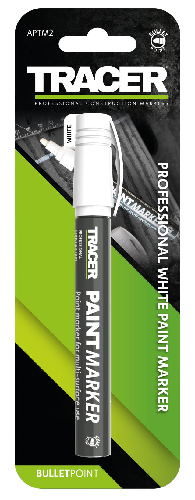 Maling marker - hvid