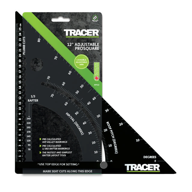 Justerbar Pro Square Tracer APS12 12, 260 mm