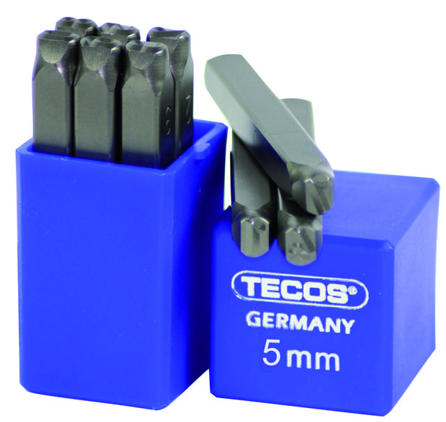 Ståltalsæt 09 x H6 mm