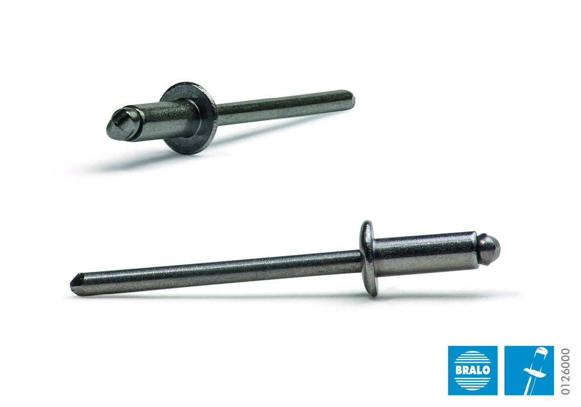 Blindnitte 4,0 x 10 mm A2/A2, 25 stk.