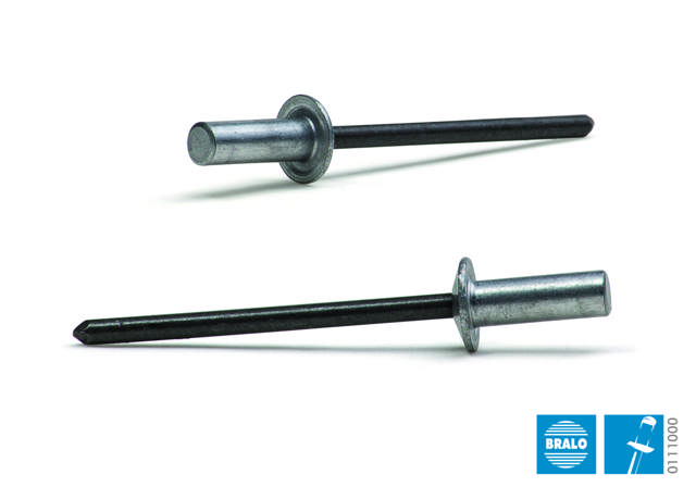 Blindnitte 4,8 x14mm Alu/Stål250stk.