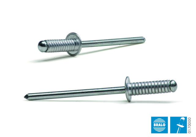 Blindnitte 3,2 x 10 mm Alu/Stål, 500 stk.