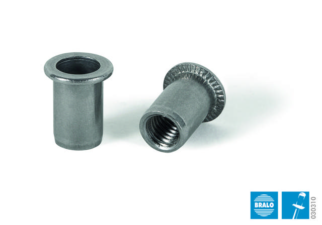 Gevindnitte M6 x 14,5 mm A2, 500 stk.