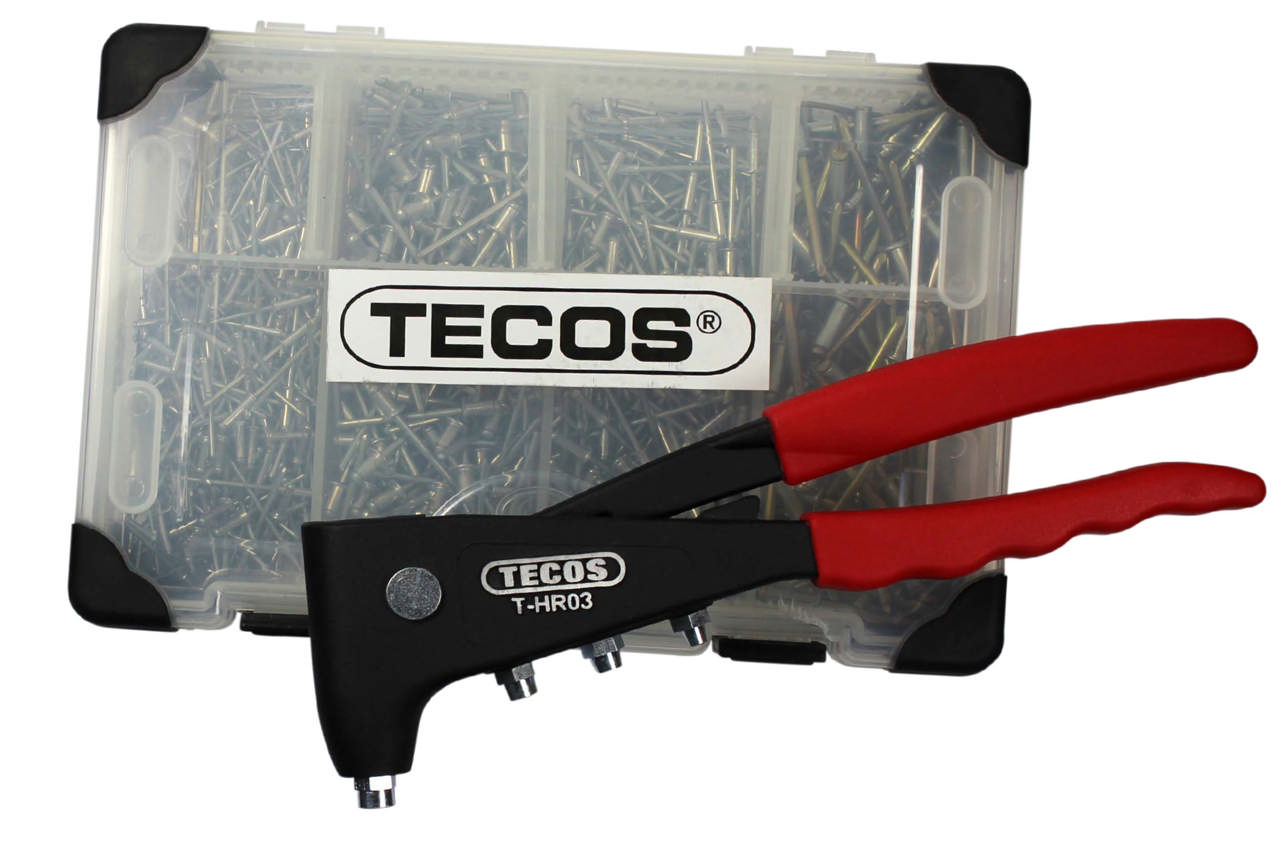 Nittetangsæt HR03: 2,4 - 4,8 mm