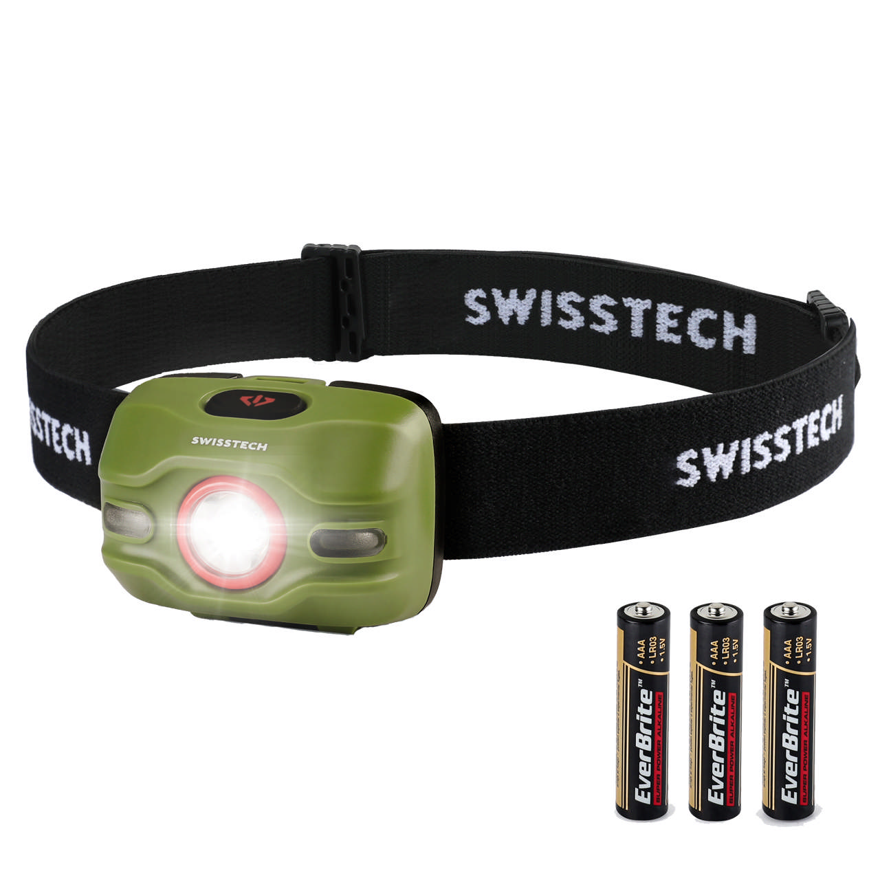 Pandelampe, 250 LM - Grøn