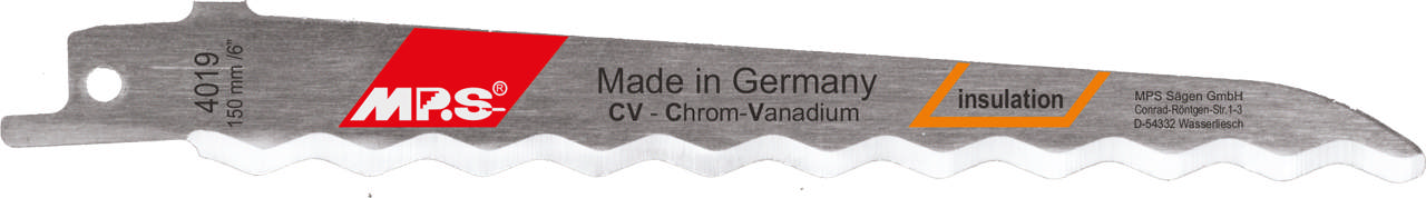 Bajonetsavklinge 4019, 2 stk. 150 mm Bimetal