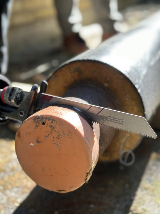 Bajonetsavklinge 4174, 230 mm HM 8 tpi