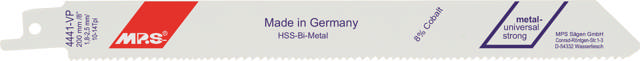 Bajonetsavblad 4441-VP, Tænder 1,8 - 2,5 mm / 10 - 14 tpi, Bi-Metal