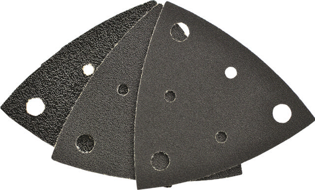 Slibepapir 3923, korn 180, 80 mm - 50 stk.