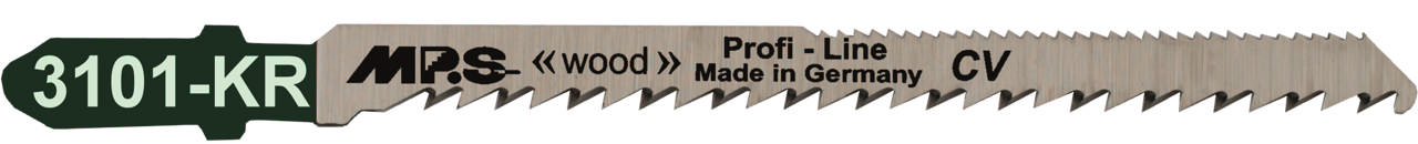 Stiksavklinge 3101-KR, 5 stk. 100 mm CrV 10/18 tpi