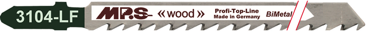 Stiksavklinge 3104-LF, 5 stk. 130 mm BiM 6 tpi