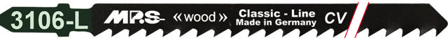 Stiksavklinge 3106-L, 2 stk. 132mm CrV 6 tpi