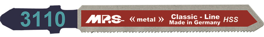 Stiksavklinge 3110, 5 stk. 75 mm HSS 28 tpi