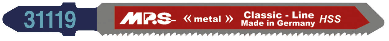 Stiksavklinge 31119, 5 stk. 90 mm HSS 23-18 tpi