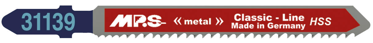 Stiksavklinge 31139, 2 stk. 90 mm HSS 11-13 tpi