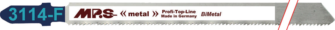 Stiksavklinge 3114-F, 5 stk. 130 mm BiM 21 tpi
