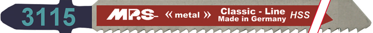 Stiksavklinge 3115, 2 stk. 132 mm HSS 12 tpi